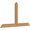 Ekena Millwork Portland Timber Gable Bracket, Western Red Cedar, 48"W x 28"H x 1 1/2"D x 3 1/2"F, 14/12 Pitch GBW048X28X0204POR00SWR - alternate 2